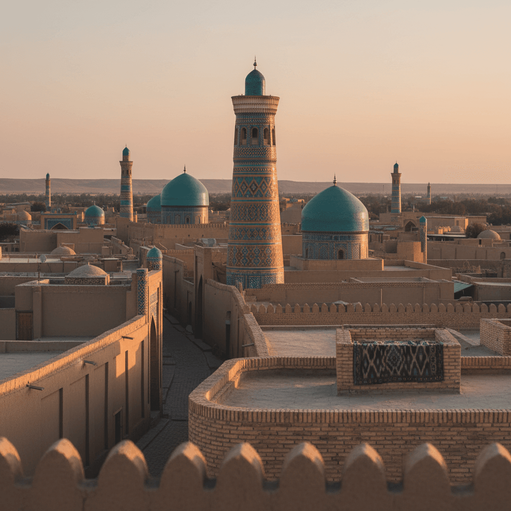 Khiva Uzbekistan: A Guide to Itchan Kala. Uzbekistan travel.