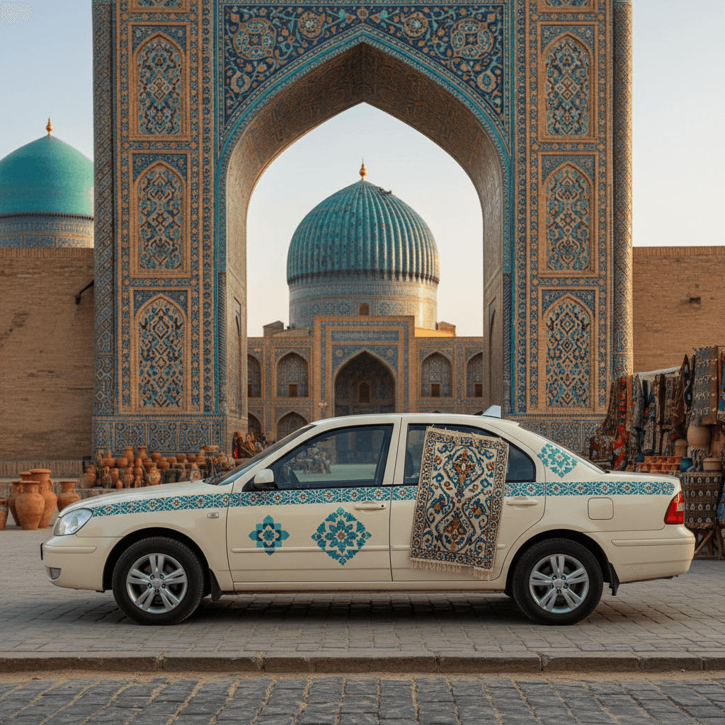 Taxi in Uzbekistan: Yandex Go & Avoiding Overcharge. Uzbekistan travel.